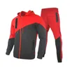 Tracksuits voor heren herfst en winter Nieuw sportpak Hapering Pocket Pocket Zipper Casual trui paar G221011