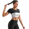 Intimo modellante da donna Intimo modellante da donna Palestra Sweat Suit Perdita di peso Sauna Top Canotta Fitness Dimagrante Body Shaper Allenamento Allenamento Traniner