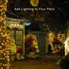 Strings Solar Wire Fairy Starry String Lights 8 Belysning Modesfor inomhus utomhus Xmas Tree Wedding Party Decoration 72ft 200 LED