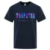Heren t-shirts Designer Trapstars Classic T-shirt Gedrukt Korte straatmodehoens Damesparen Losse ronde nek T-stukken