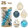 Party Decoration Christmas Tree Light Luxury Round Balls Hanging Pendant Decorations For Home