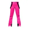 Skidbyxor anv￤ndbara skid snowboard skyddande v￤rme l￥sande polyester kvinnor flexibla