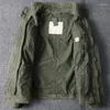 Jackets masculinos Brand Exército Masculino Camuflagem Roupas uniformes de inverno Overcoatsoutdoor Militar e casaco para homens