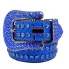 Luxurys Fashion Designer Ceinture Bb Simon Hommes Ceinture Dames Étincelant Diamant Ceinture Base Noire Noir Bleu Blanc Multicolore huiya06 NO1