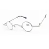 선글라스 레트로 라운드 미니 독서 안경 작은 플라스틱 초경중 렌즈 안경 프레임 여성 남녀 장로 선물