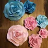 Dekorative Blumen, 20 cm bis 50 cm, erhältlich, große Schaumstoff-Rosenblume, festliches Schaufenster für Hochzeit, Weihnachtsdekoration, 42 Farben