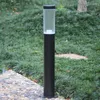 45cm 60cm Paslanmaz Çelik LED Çim Hafif Bahçe Arka Bahçe Yolu Villa Dış Mekan Su Geçirmez Peyzaj Aydınlatma