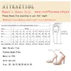 Sandals AIYKAZYSDL 2022 Pointed Toe Transparent Clear High Heel Ankle Strap Cross-Tied Rome Gladiator Pumps Stiletto