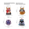 Schattig maar ook Satan emaille pins aangepaste kat geit broches revers badges dier grappige citaten sieraden cadeau voor kinderen vrienden GC17016703638