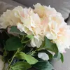 Fleurs d￩coratives 5 grandes t￪tes pivoine artificielle en soie maison d￩cor de chambre de mariage brige tenant une fleur bouquet euor style fausse f￪te cadeau