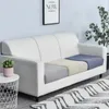 Tampa de cadeira capa de almofada de assento elástica para a sala de estar animais de estar Kids Solid Color Couch Slipcover Funiture Protector