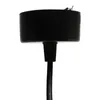 Lampy wiszące 2x czarne Wysokiej jakości nowoczesne minimalistyczne żyrandole kawiarni Pozytywne białe diody LED Coblights