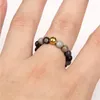 Обручальные кольца Оптовые 4 -мм натуральный камень Различные цвета бисера