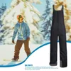 Pantalon de ski bavoirs de neige d'hiver bavoir de ski confortable et résistant à l'usure facile à porter Ripstop multifonctionnel