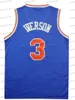 Retro basketbaltrui 32 Erving Blue White 6 Julius Red Mens Jerseys gestikt