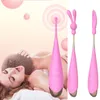 DIBE 7 modalità velocità vibratore USB potente vibrazione del silicone Gspot clitoride vaginale stimolatore anale massaggio giocattoli del sesso per le donne 201212931550