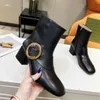 Зимний дизайнер Женский Angle Boots Fashion Ggity High Heels Booties Сексуальные красные каблуки ковбойские ботинки роскошные кожа DS