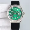 Orologio da uomo Super Watch a 5 stelle TW K6 Factory CAL.9001 Orologio da polso con movimento meccanico automatico 42mm 326235 verde Dail Sky-Dweller Anello Comm e GMT Mese da lavoro Orologi da uomo in zaffiro