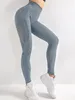Seamless hohe elastische Sport -Leggings hohe Taillieren dehnbarer Training Yogahosen