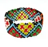 Bangle Handmade Bead Bracelet Hippy Friendship Roll Crochet Woven Seed Beads Heart Bracelets For Women Men 2022 Gift