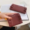 Wallets DORANMI Raffle Wallet Quality PU Long Purse Bag For Women 2022 Folding Money Back Solid Purses BF074