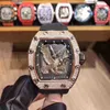 高級メンズメカニカルウォッチビジネスレジャーRM23-02自動フルドリルケーステープファッションスイスムーブメント腕時計