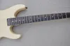 Cream 6 Strings Electric Guitar with Floyd Rose Rosewood Fretboard Can be Customized