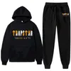 Мужские спортивные костюмы Новый TPAPSTAR Sportswear Комплект бренда спортивная толстовка.