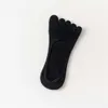 Erkek Çorap 1 Çifti Erkekler Beş Toe Socks İlkbahar Yaz ve Sonbahar Moda Tekne Çorap İnsan ve Erkek 5 Parmak Pamuk Kısa Çorap T221011