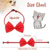 Pet Dog Abbigliamento Papillon Collare Regolabile Cat Bows Cravatte Accessori per la cura del collo