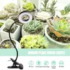 Lampes de table 48 LED Tatto Lampe Clip-On Desk Avec 3 Couleurs Changeantes 10 Luminosité Pince De Chevet Protection Des Yeux Pour La Lecture