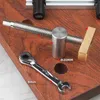 Ensembles d'outils à main professionnels Clip de bureau pour le travail du bois Cadre réglable Fixation de pince fixe rapide Éléments de serrage pour bancs de trou de 19mm / 20MM