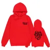 Sudaderas con capucha para hombre Sudaderas para niñas Dont Cry Sudaderas con capucha hechas por humanos Hombres Mujeres La mejor calidad Negro Blanco Rojo Estampado de letras Sudadera con capucha de lana informal Ropa para parejas adolescentes T221008