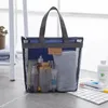 Grande borsa da spiaggia Spa Nuoto Dry Wet Separation Tote Borsa a rete per asciugamani da viaggio Borse per il trucco Organizzatori di articoli vari MJ0892