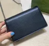 Echte Leder Frau Bag Handtasche Handtasche Clutch Original Box Ladies Frauen Mädchen Telefonhalter Kosmetische Case220U