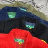 Fleece Jackets Shirts for Men Women Autumn Winter Thick Warm Outwear Oversize Coat Jackets