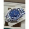 NF Perfect Men Watch V5 Wersja 41 mm szafir niebieski diament Lue Luminous Bransoletka