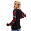 Women's Knits Tees Newest 2022 Winter Christmas Pullover Sweater Sants Claus Embroidered O-Neck Knitted Shirts Fashion Warm Women's Clothes Holiday T221012