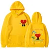 2022 New Fall Mens Sweat-sweats en peluche Femmes et homme Hip Hop Coat LETTER IMPOURD COUPLE PULLOVER PULAT CAODED