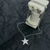 Pendant Necklaces QiLuxy Titanium Stainless Steel Double Layered For Women Man Star Letter G Party Jewelry