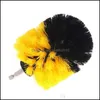 Brush 3.5 Inch Drill Cleaning Brush Power Scrubber Stiff Scrub Bit Pad Bathroom Tile Tool Drop Delivery 2022 Mobiles Motorcycles Car Dhr4Z