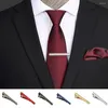 Bow Ties Small Clips Lightweight Metal Collar Clip Tie Copper Bar