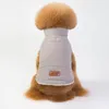 Vestuário para cães roupas de estimação de estimação espessa lã para o outono de inverno capuz de gato quente casaco de casaco de algodão acolchoado pomeraniano de pelúcia acolchoada