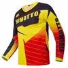 Jackets de corrida MTB BMX Jersey MX Motocross de manga cheia sublimação de poliéster Mountain Bike Ciclismo de bicicleta Cool