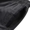 Shorts masculinos de verão algodão casual moda confortável bermuda bermuda lastro elástica cintura elástica praia 5xl g221012