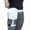 허리 가방 스트리트 패션 팩 크로스 바디 유엔 어깨 가방 PU 가죽 팩 야외 하이킹을위한 작은 지퍼 지퍼 솔리드