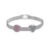 fashion Girl Rainbow charm Bracelets fit Pandora Style Women's designer Jewelry Bracelet