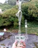 Giardini di bong d'acqua in vetro verde olio tamponi per olio shisha fumatori tubi di riciclar accessori gorgoglianti