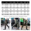 Calças masculinas Camuflagem Lápis Casual Multi bolsos de carga Pant Treinamento tático Militar Mille