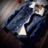 2022 Мужчины Desginer куртка модный теплый флис толстые джинсовые куртки ветропроницаемые верхняя одежда